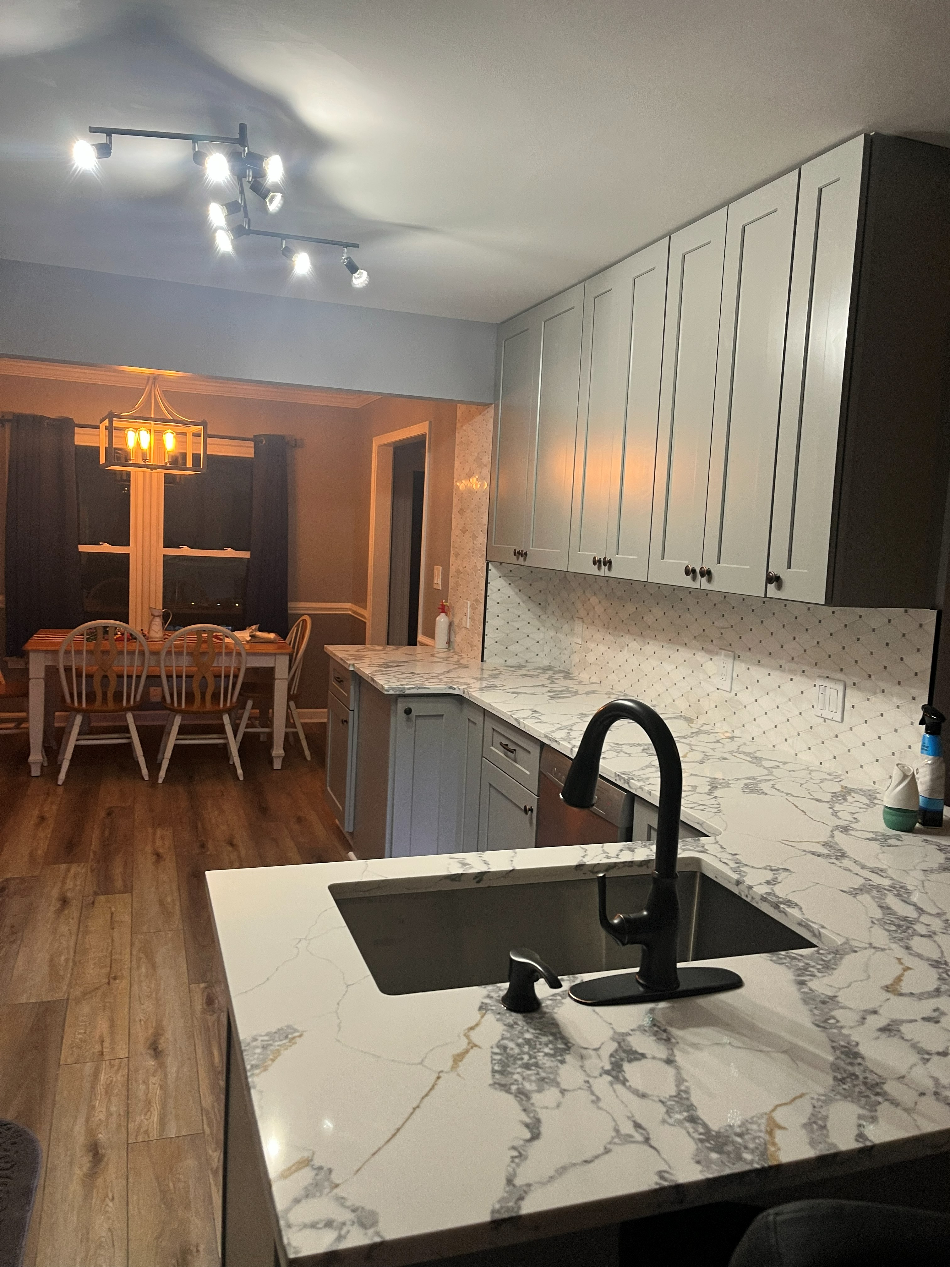 Completed kitchen remodel